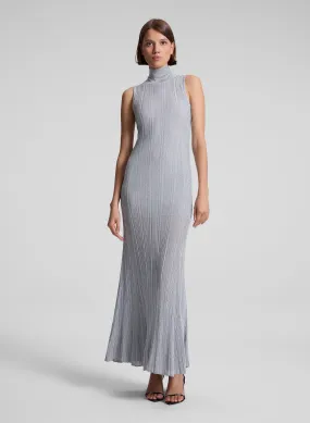 Arden Metallic Knit Maxi Dress