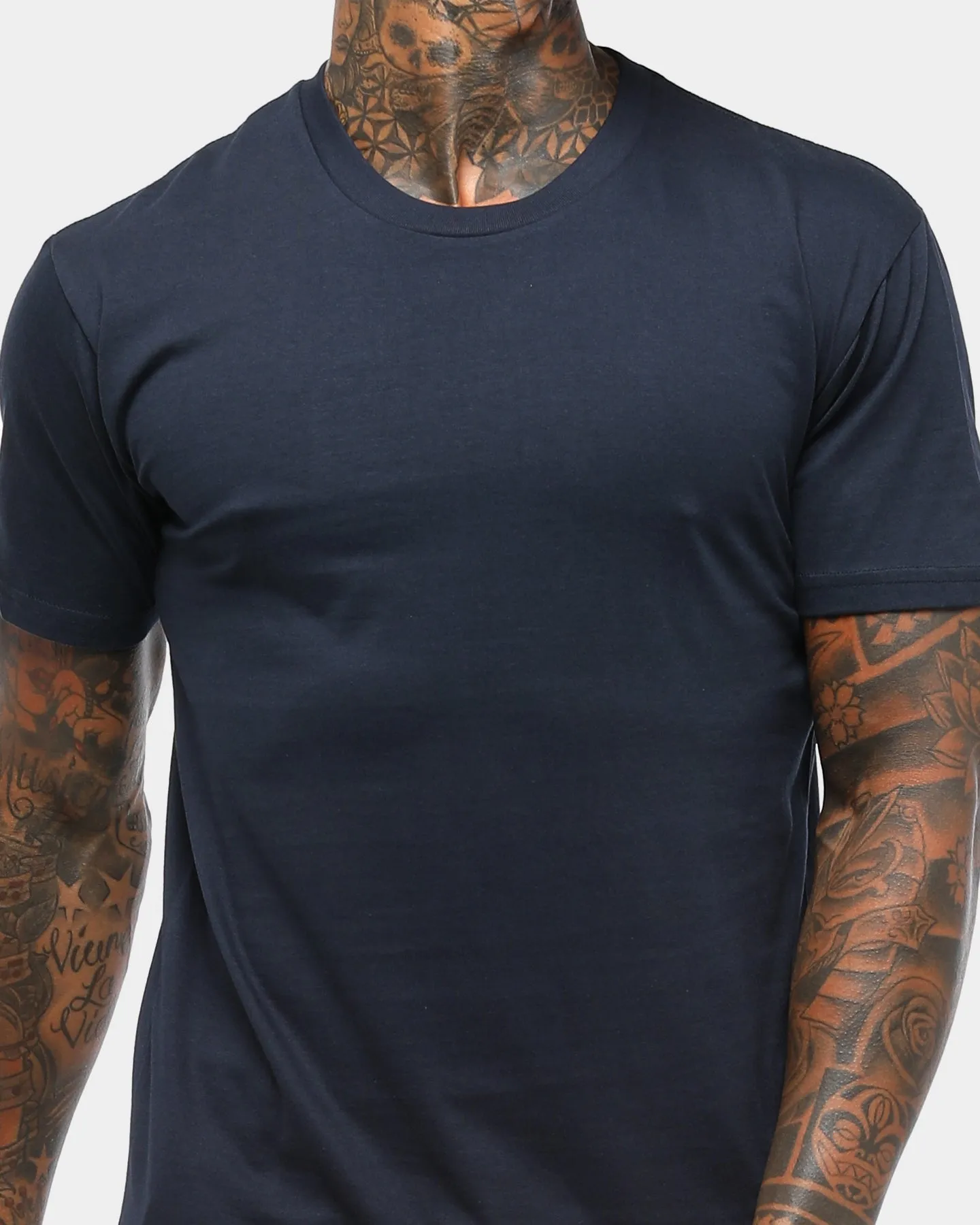 AS Colour Plain Staple T-Shirt Navy