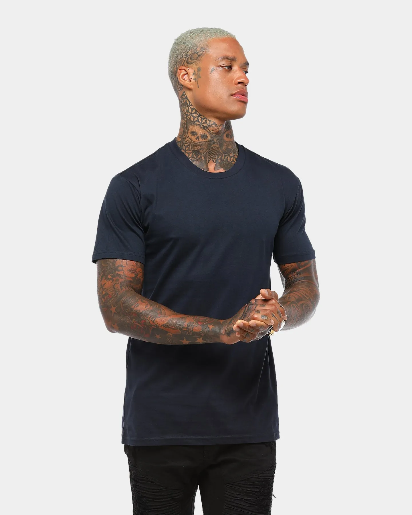 AS Colour Plain Staple T-Shirt Navy