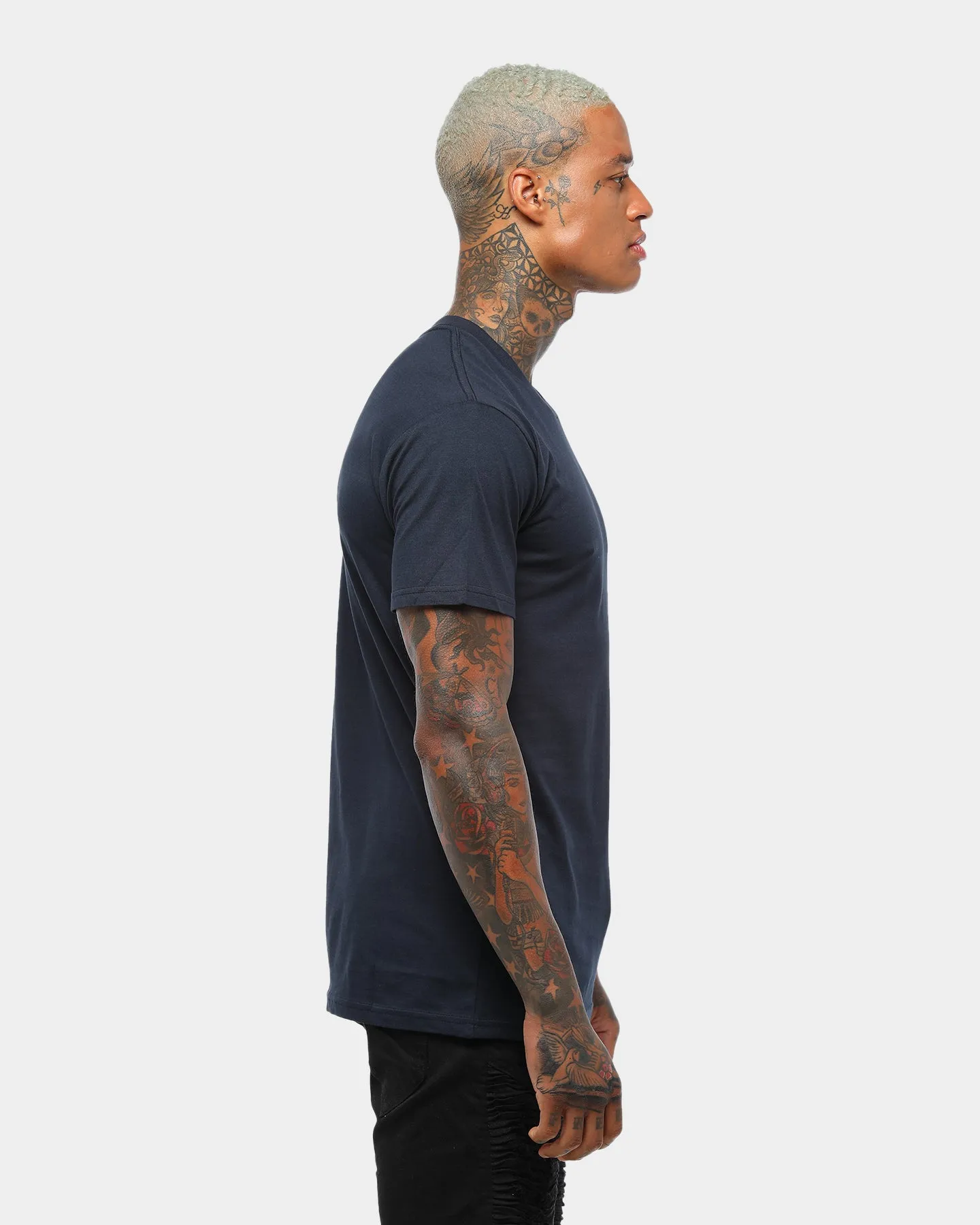 AS Colour Plain Staple T-Shirt Navy