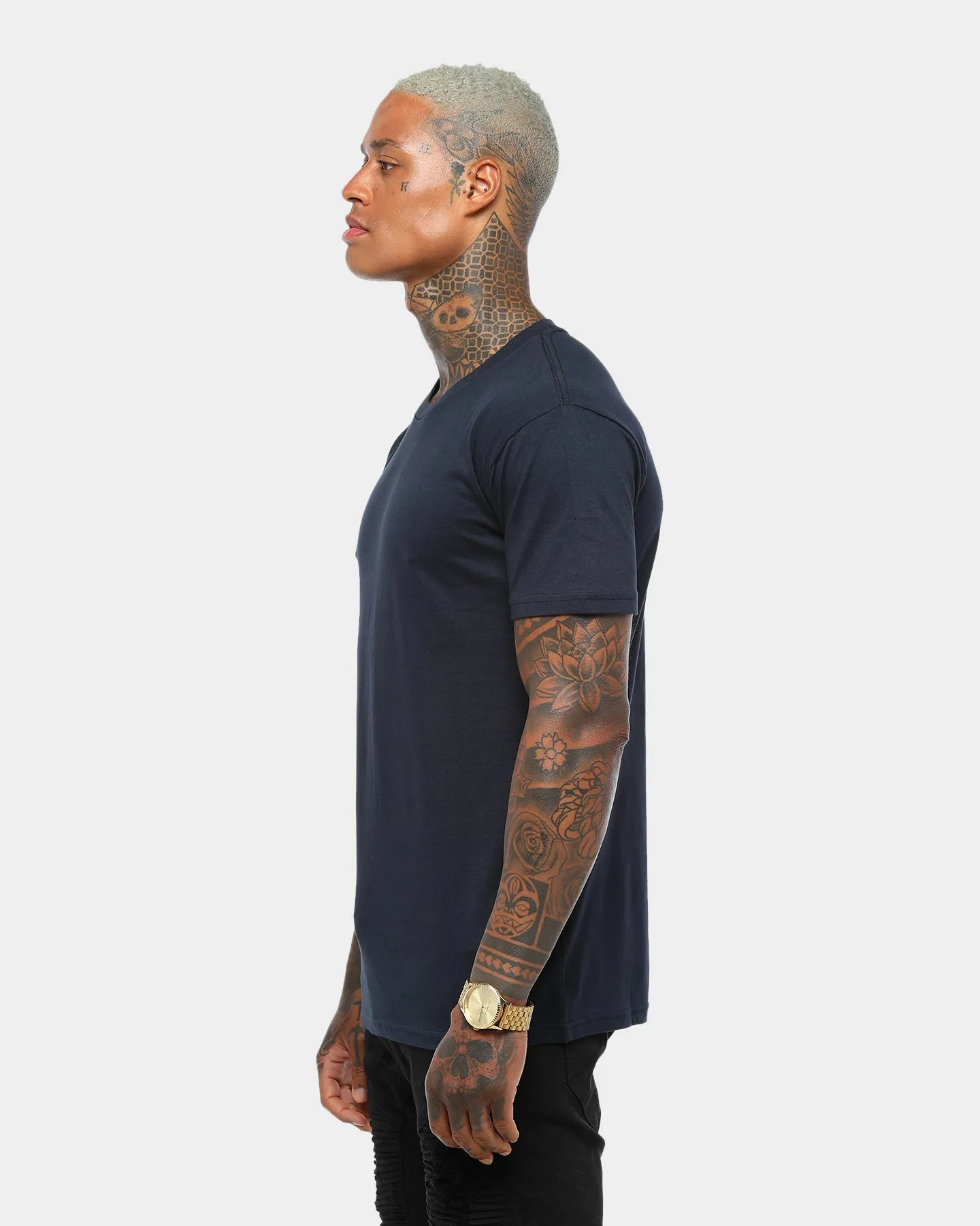 AS Colour Plain Staple T-Shirt Navy