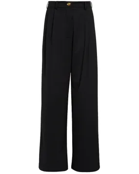 Black Straight Trouser