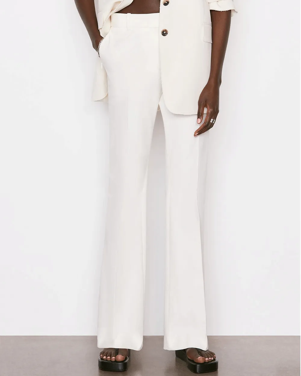 Blanc Le High Flare Trouser