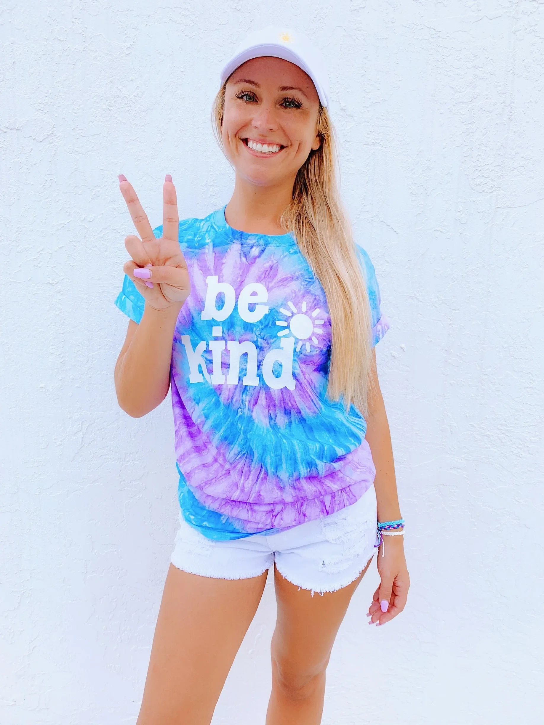 Blue Fizz Tie-Dye Tee