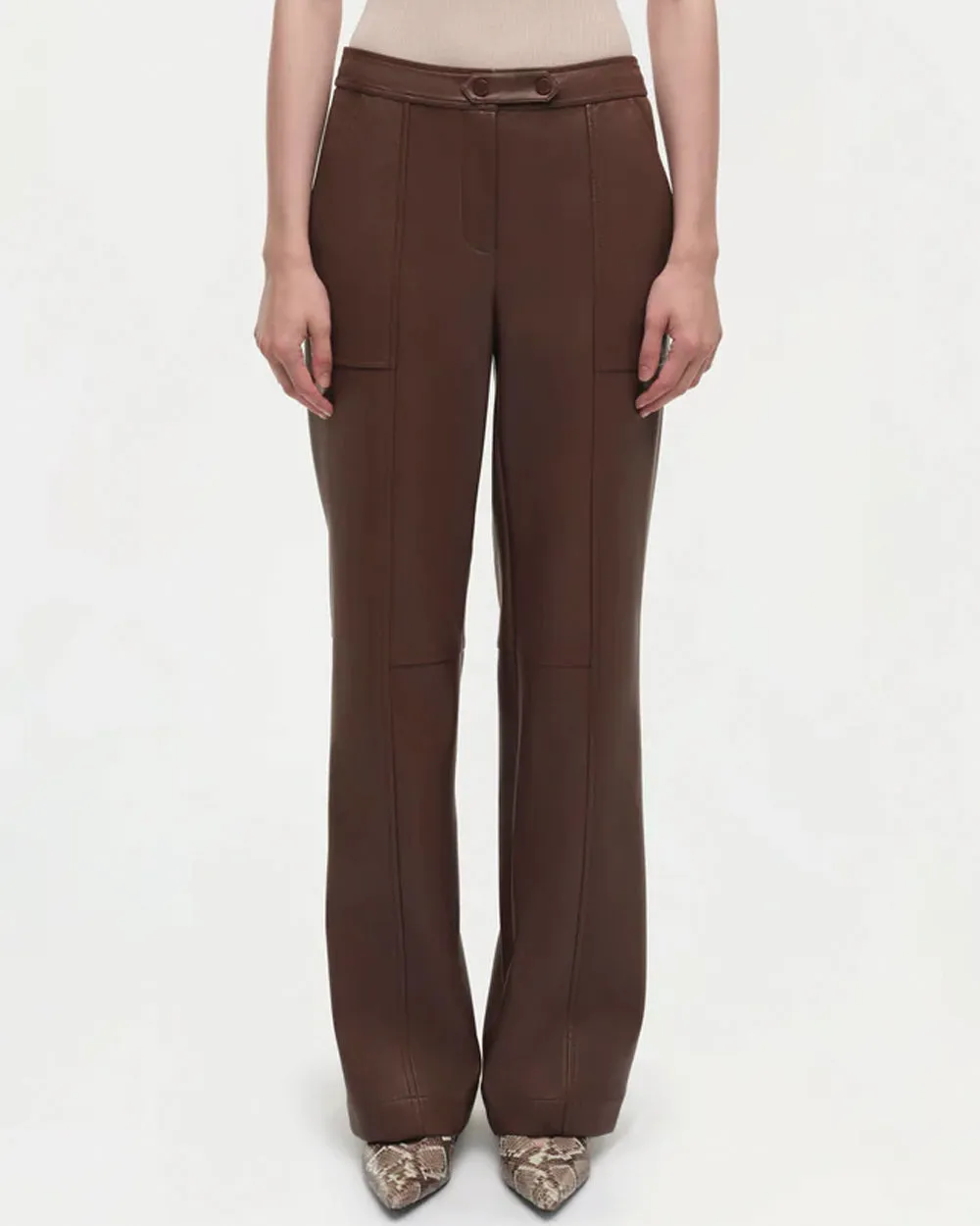 Chestnut Straight Leg Mackenzie Pant