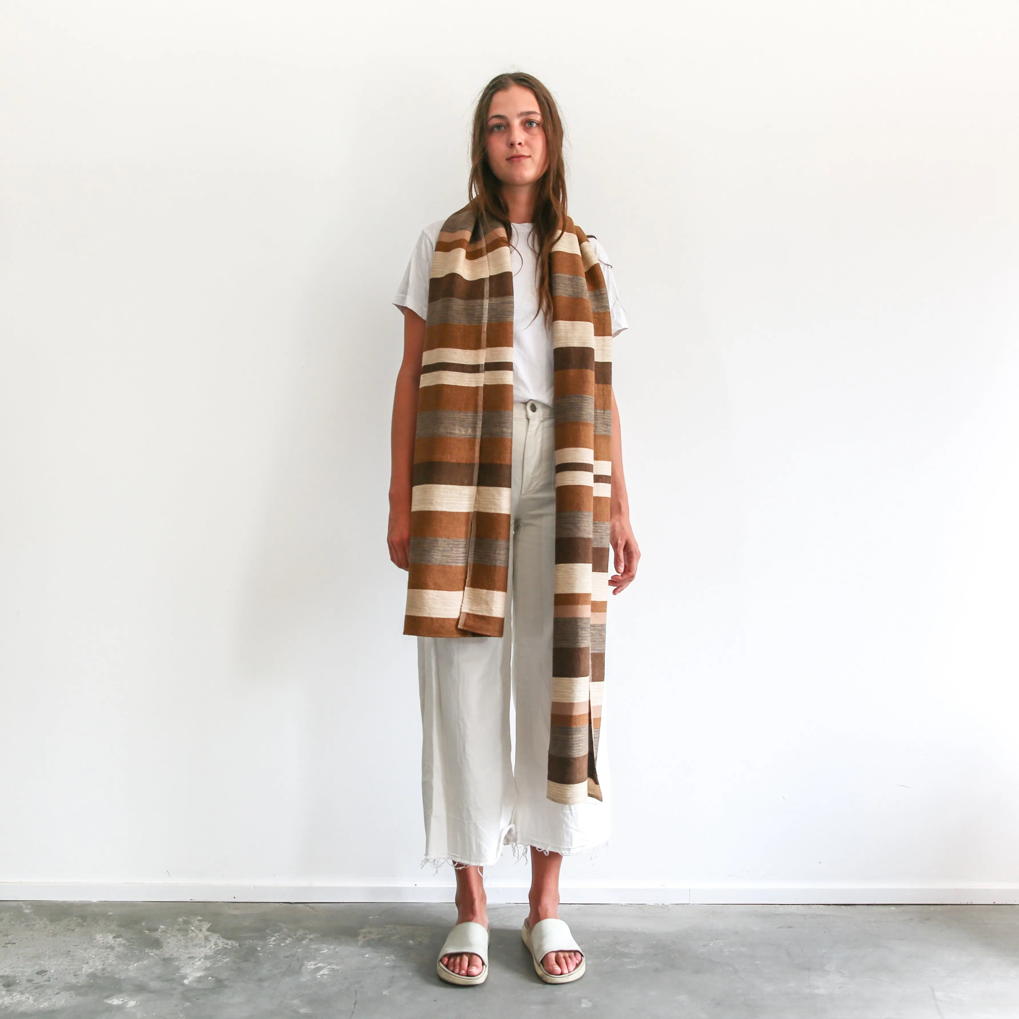 Desert Scarf - Brown