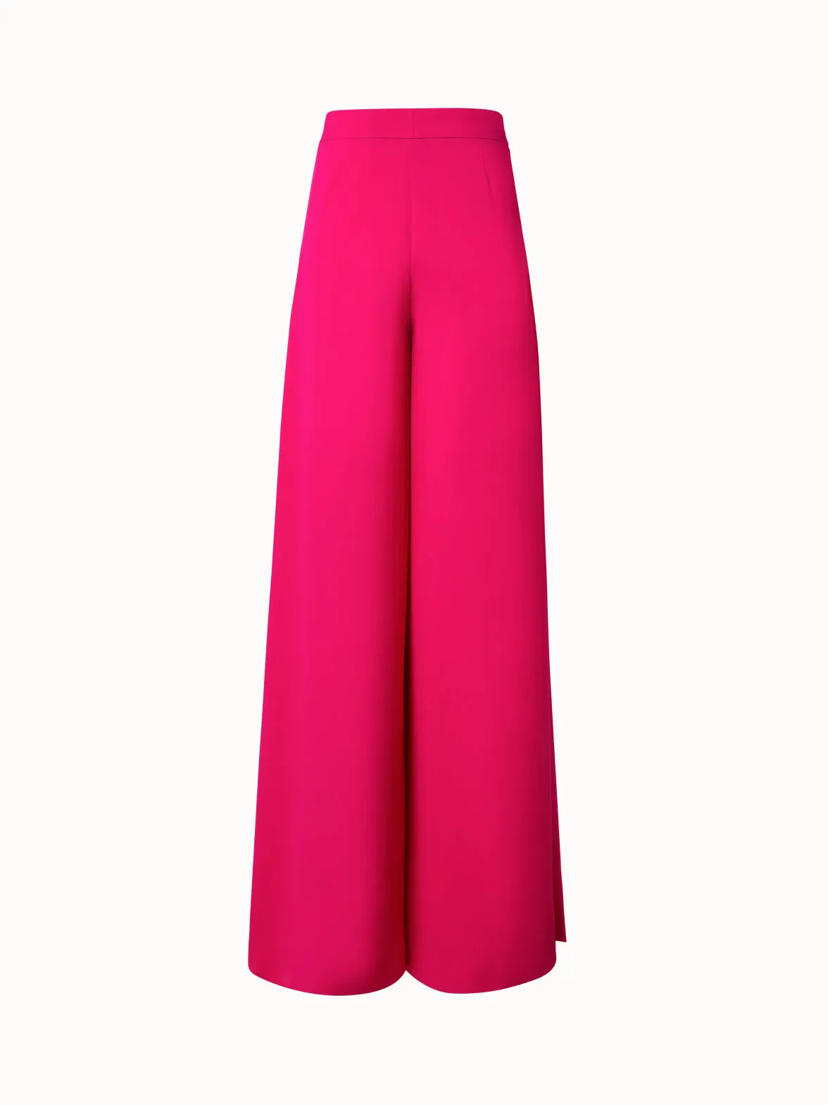 Extra Wide Palazzo Pants in Silk Chiffon