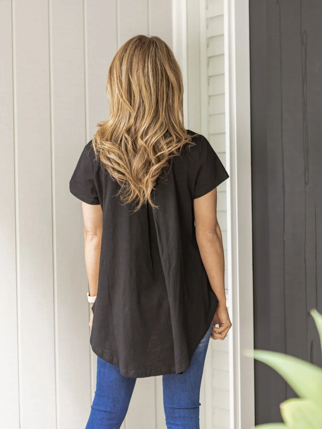 Maggie Tee - Plain Black