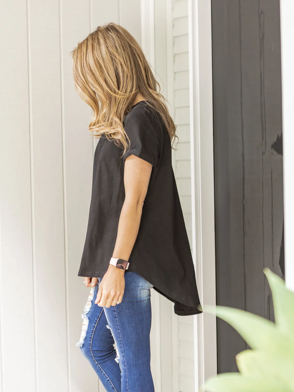 Maggie Tee - Plain Black