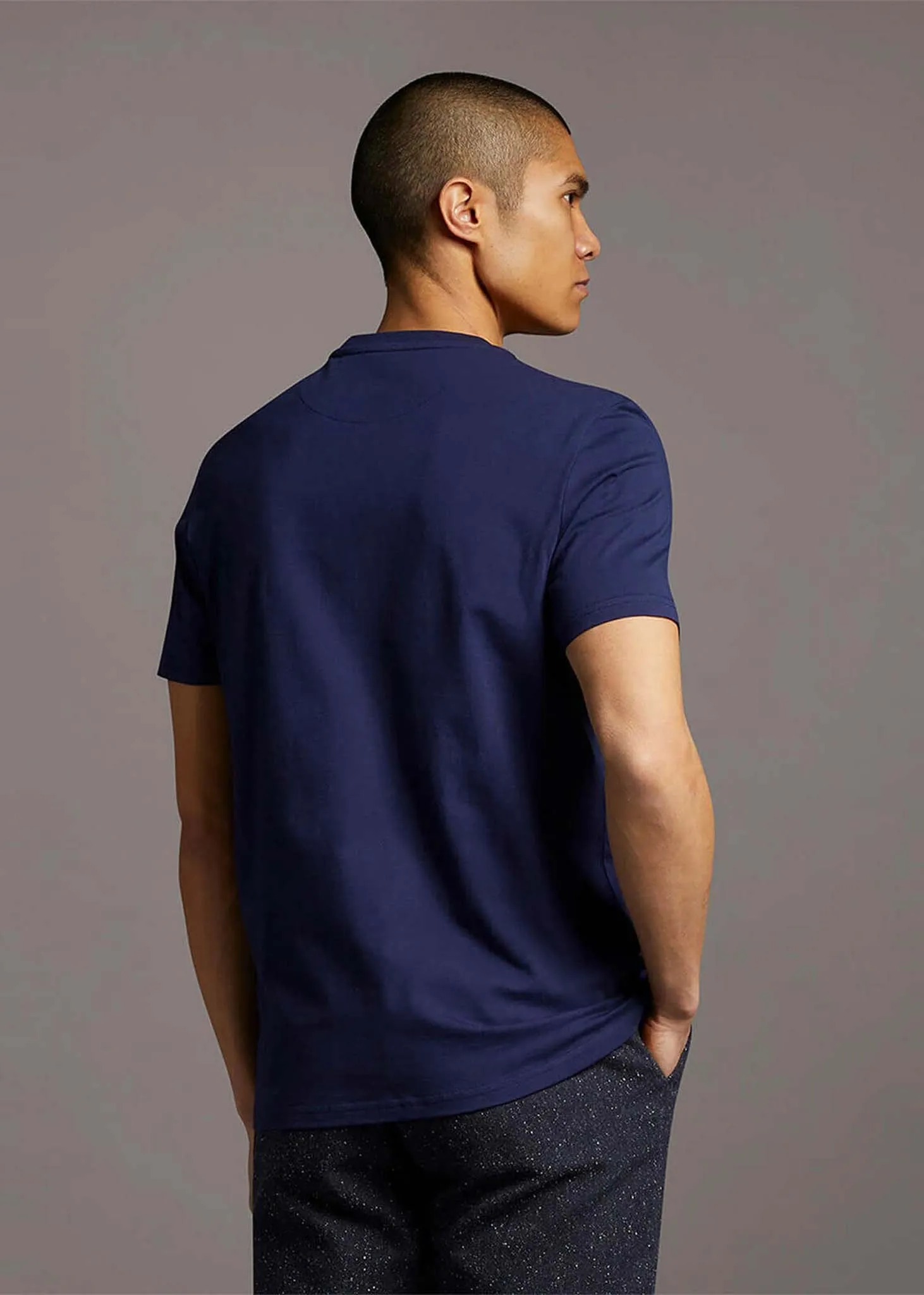 Plain t-shirt - navy