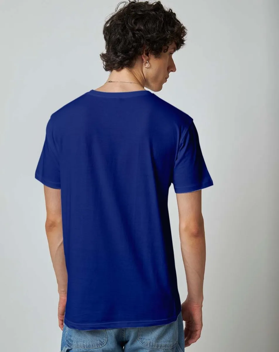 Royal Blue Plain T-shirt