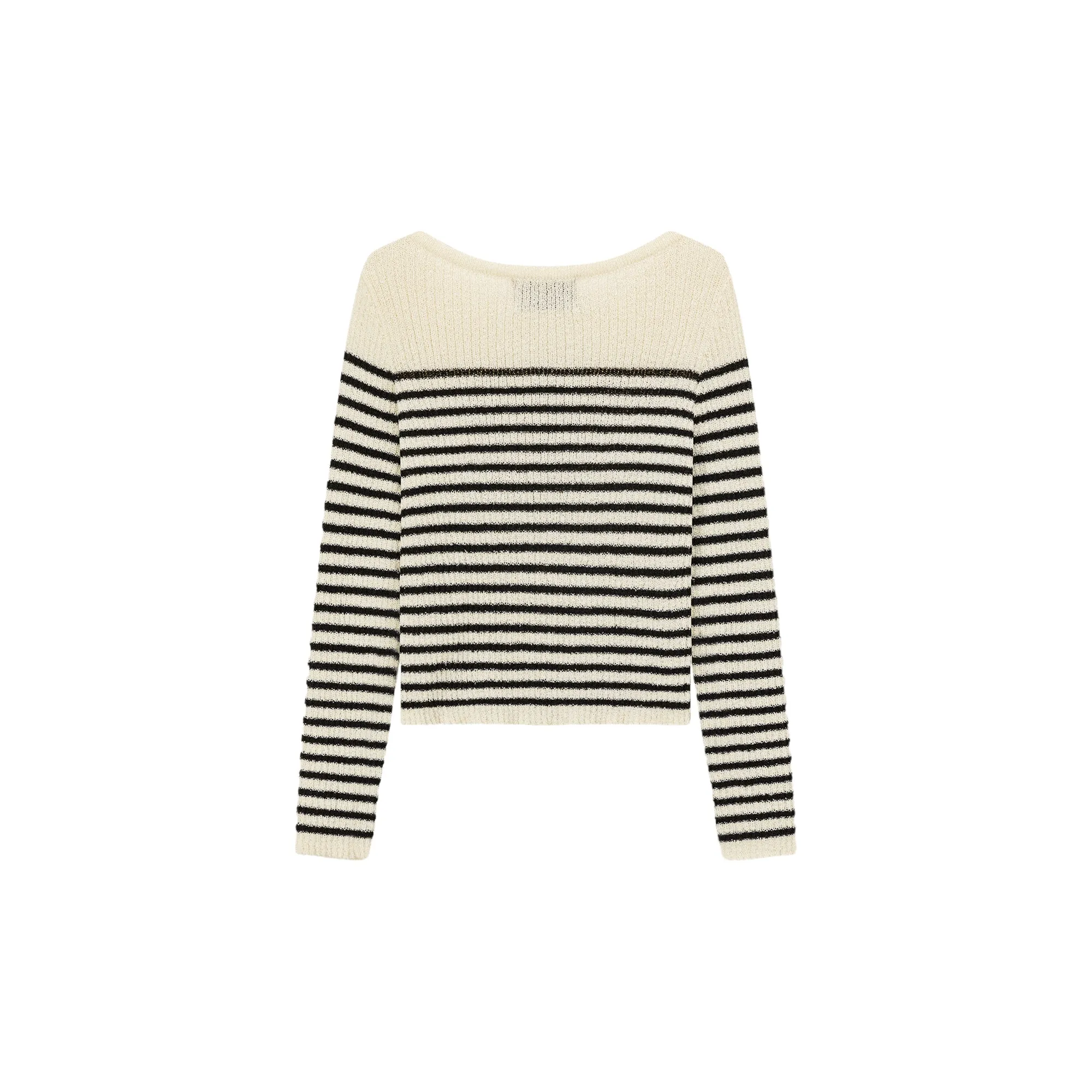 Simple Stripe Knit Sweater