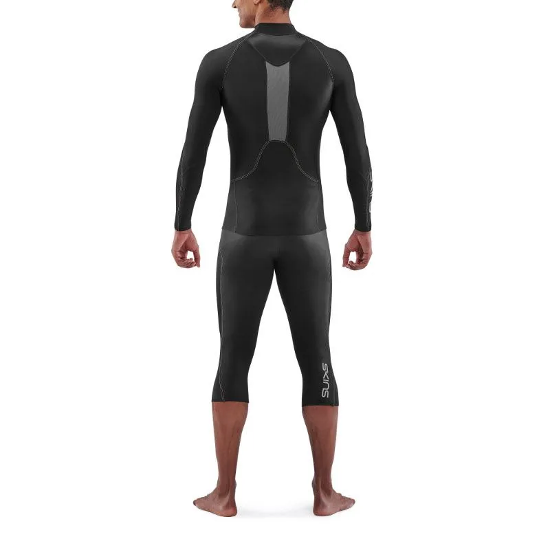 Skins Men's Compression Thermal Long Sleeve Tops 3-Series - Black