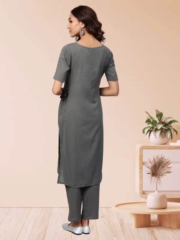 Straight Kurta With Pants